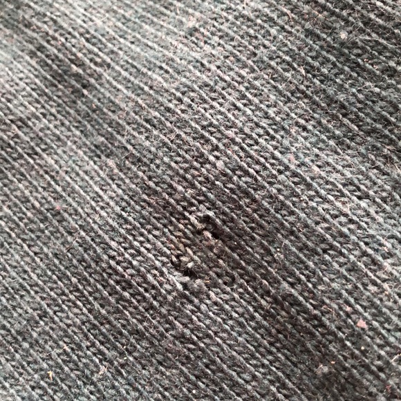 Jewel collar wool/rabbit hair blend sweater - Picture 5 of 8